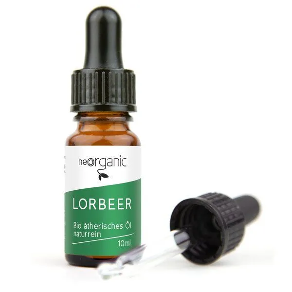 NeoOrganic NeoOrganic Bio Lorbeeröl (Laurus nobilis) 100% naturreines ätherisches BIO-Öl – 10ml – Produktbild 1 von 2