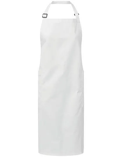 Premier Workwear Premier Workwear Latzschürze 5 Farben Grillschürze Küchenschürze, White, – Produktbild 1 von 2