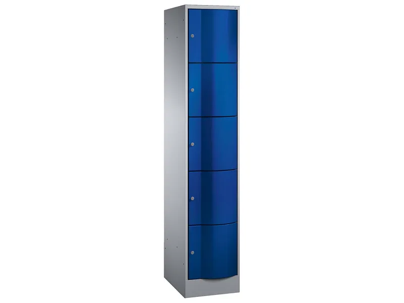 C+P C+P Schließfachschrank 1 Turm lg/bl 5er – Produktbild 1 von 1