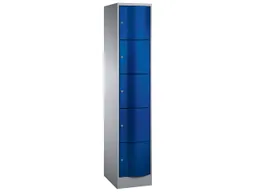 C+P C+P Schließfachschrank 1 Turm lg/bl 5er – Produktbild 1 von 1