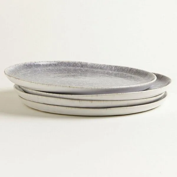 onomao onomao Großer Teller (L) - Traditionell, Steingrau, – Produktbild 4 von 4