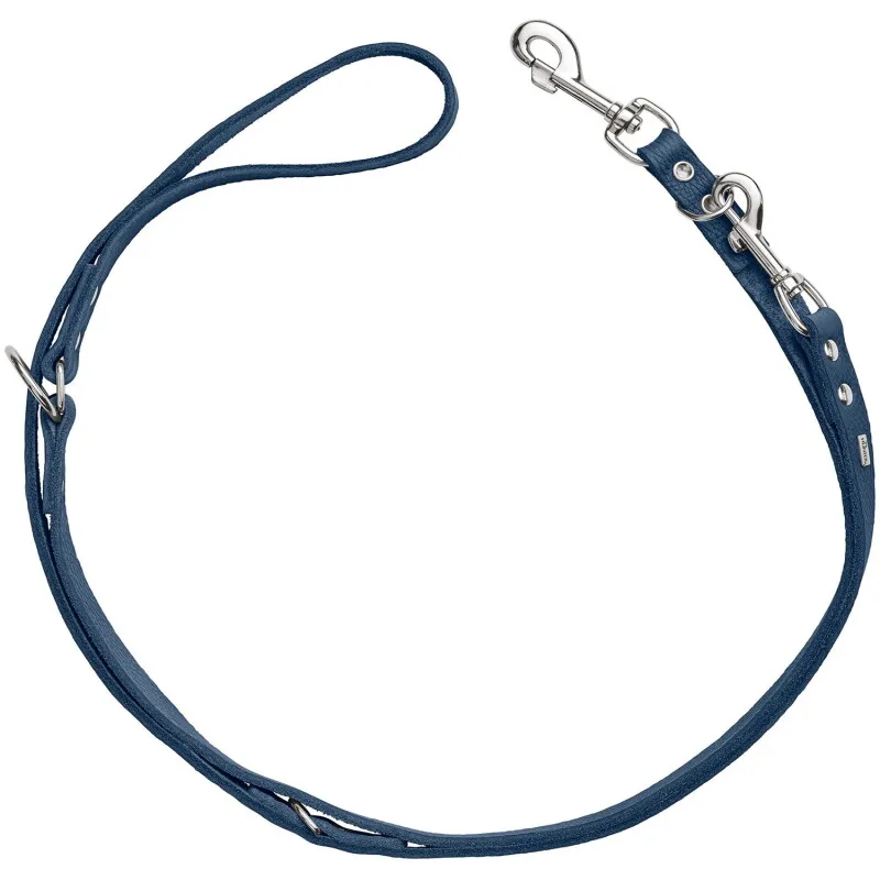 Hunter Hunter Verstellbare Führleine Grenaa dunkelblau 2 m, 13 cm, Dunkelblau, – Produktbild 1 von 2