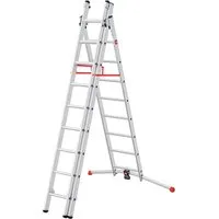 Hailo Hailo Alu-Kombileiter "S100 ProfiLOT" 2 x 9 + 1 x 8 Sprossen – Produktbild 1 von 1