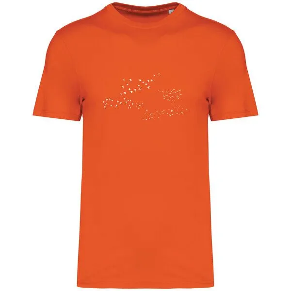 Greenspired Greenspired Basic Bio T-Shirt Skybirds Nr. 4 ( 155g/m²) XXS - 5 XL, Butternuss, – Produktbild 1 von 1