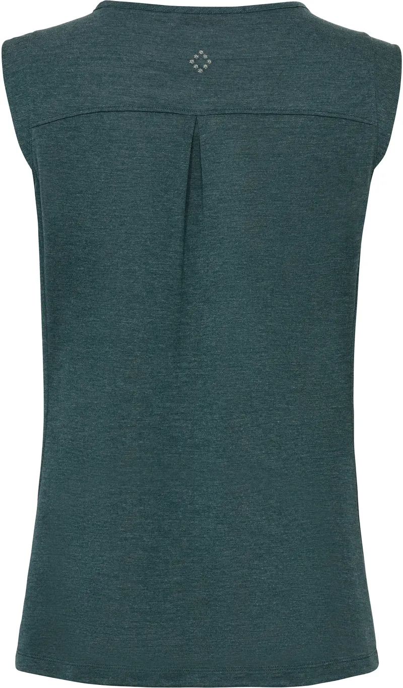 Vaude Vaude Skomer Hiking Damen Funktionstop dunkelgrün 48 - Damenshirts, -blusen & -pullover, Dunkelgrün, – Produktbild 2 von 2