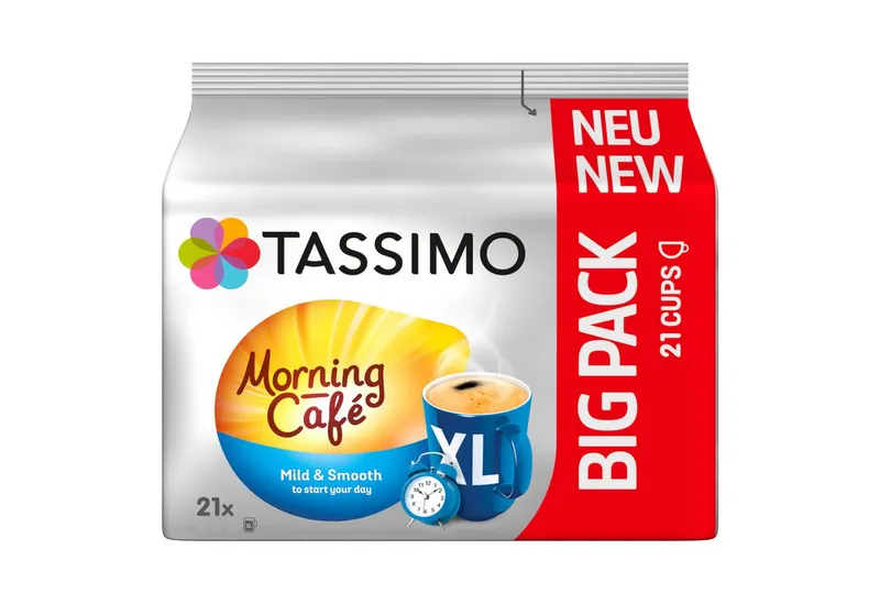 Tassimo Tassimo Kaffee Kapseln Morning Café XL Mild&Smooth T Discs 5x21 Getränke, (Packung, 5er Pack) – Produktbild 2 von 4