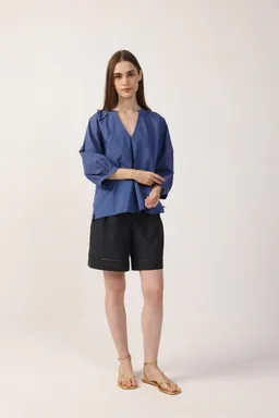 Neu Nomads Neu Nomads Damen vegan Bluse Estee Bluejay – Produktbild 1 von 1