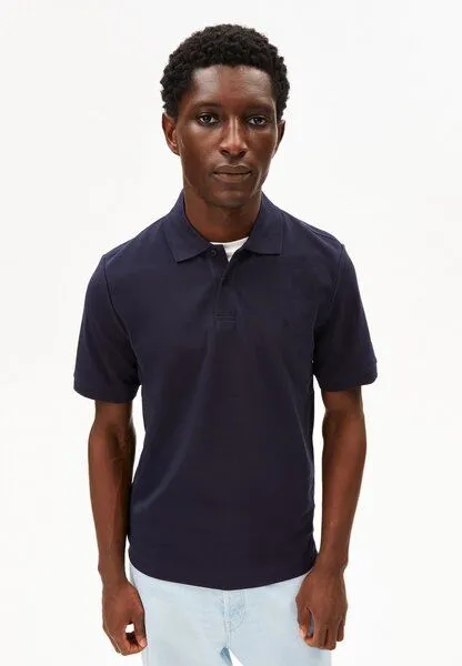 ARMEDANGELS ARMEDANGELS MAARIO Herren Polo aus Bio-Baumwolle, Night sky, – Produktbild 1 von 4