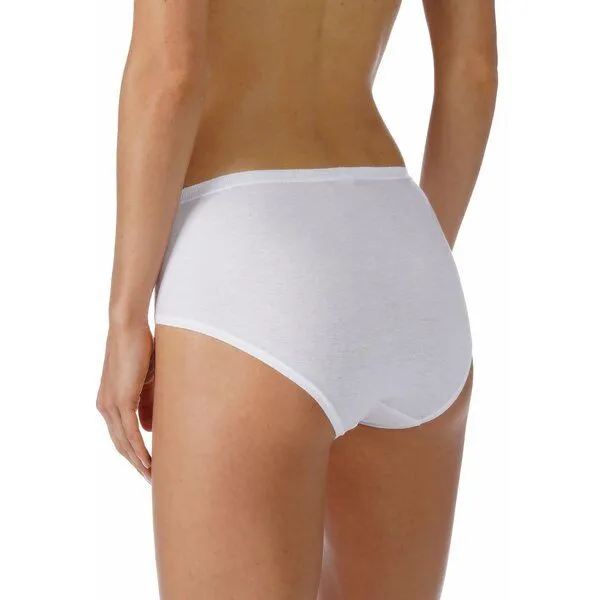 mey Mey 2x Damen Taillen-Slip Noblesse PIMA Baumwolle, Weiss, – Produktbild 2 von 2