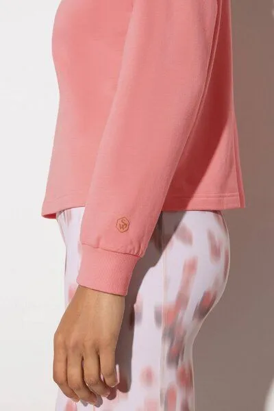 Soulwear Soulwear Atmungsaktives Sweatshirt | Comfy Comfort, Pink nectar, – Produktbild 4 von 4
