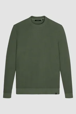 recolution Recolution Herren vegan Pullover Lupin Dunkelkhaki – Produktbild 1 von 1