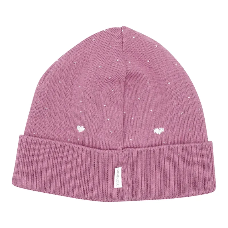 Maximo Maximo Winter-Strickmütze Einhorn, Lila, – Produktbild 1 von 1