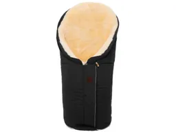 Christ Christ Fußsack Kinderwagen Lammfell "Tula Vario Zip" schwarz Länge 100 cm, Breite 50 cm (6-36 Monate) – Produktbild 1 von 1