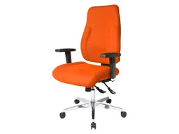 Topstar Topstar Bürodrehstuhl "P91" mit  Armlehnen orange – Produktbild 1 von 1