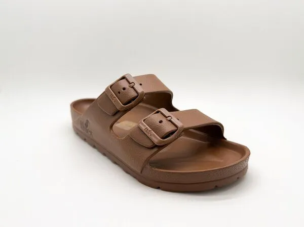 thies Vegane Ecofoam Sandale thies, Whiskey, – Produktbild 2 von 4