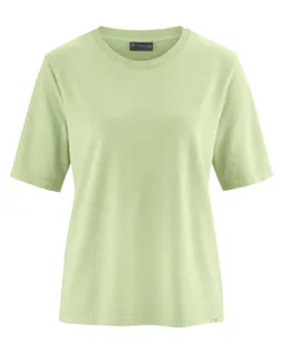 HempAge Hempage Damen vegan T-Shirt Kombination In Matcha-Grün – Produktbild 1 von 1