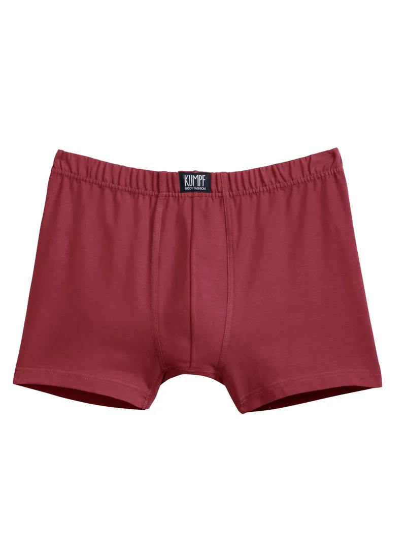 Kumpf Pants mittelgrau + weinrot, Mittelgrau + weinrot, – Produktbild 2 von 3