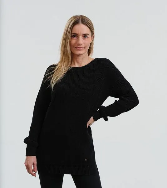Gary Mash GARY MASH Pullover Peyla aus Biobaumwolle, Schwarz, – Produktbild 1 von 4
