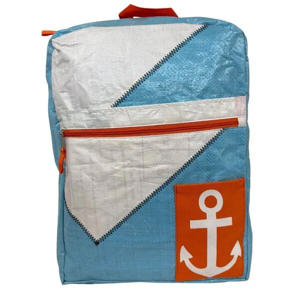 Beadbags Beadbags Block Segelrucksack, Blau, – Produktbild 1 von 4