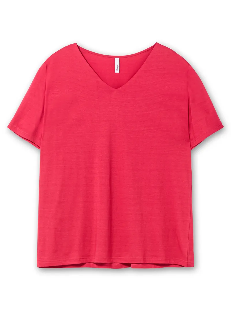 sheego T-Shirt sorbet pink, Sorbet pink, – Produktbild 1 von 2