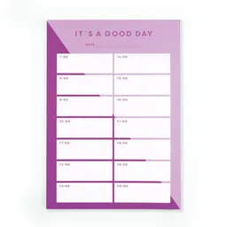 Bow & Hummingbird Bow & Hummingbird Notizblock „It’s a good day“ aus Recyclingpapier – Produktbild 1 von 1