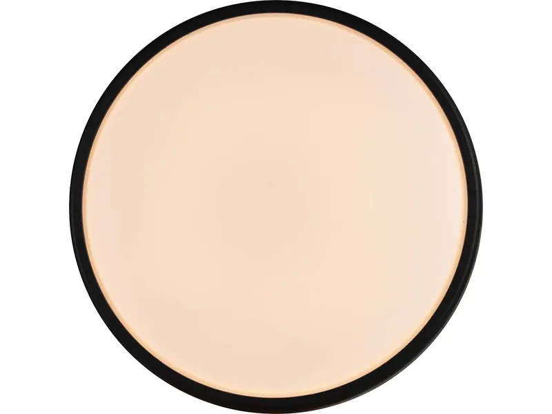Nordlux Nordlux Wandleuchte "Oliver" rund, Schwarz, – Produktbild 1 von 1