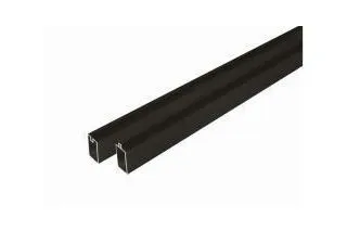 woodstore24 Universal WPC Zaun Abschlussprofil anthrazit, 20 x 25 x 1805 mm Nut – Produktbild 1 von 1