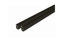 woodstore24 Universal WPC Zaun  Abschlussprofil anthrazit, 20 x 25 x 1805 mm Nut – Produktbild 1 von 1