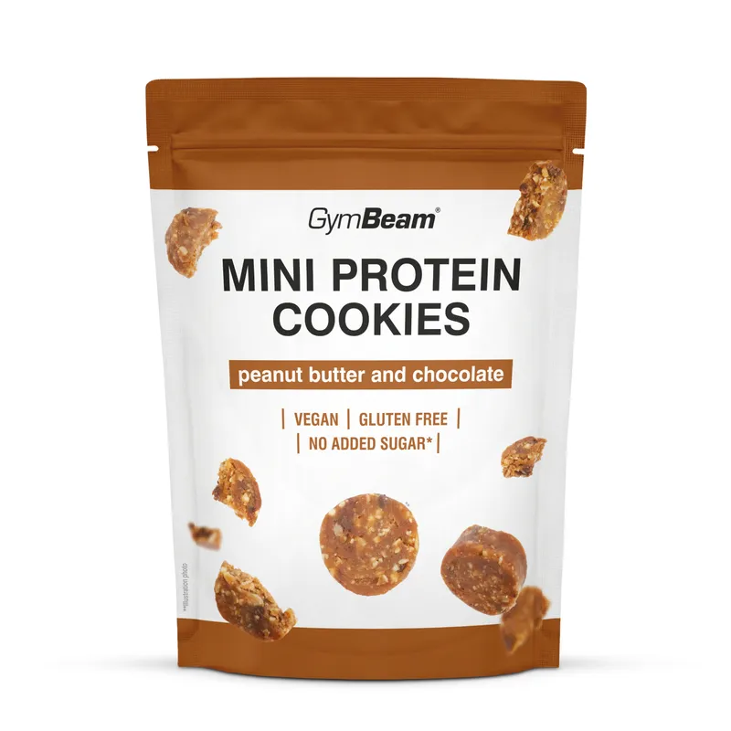 GymBeam Food GymBeam Mini Protein Cookies 100 g Erdnussbutter mit Schokolade – Produktbild 1 von 1