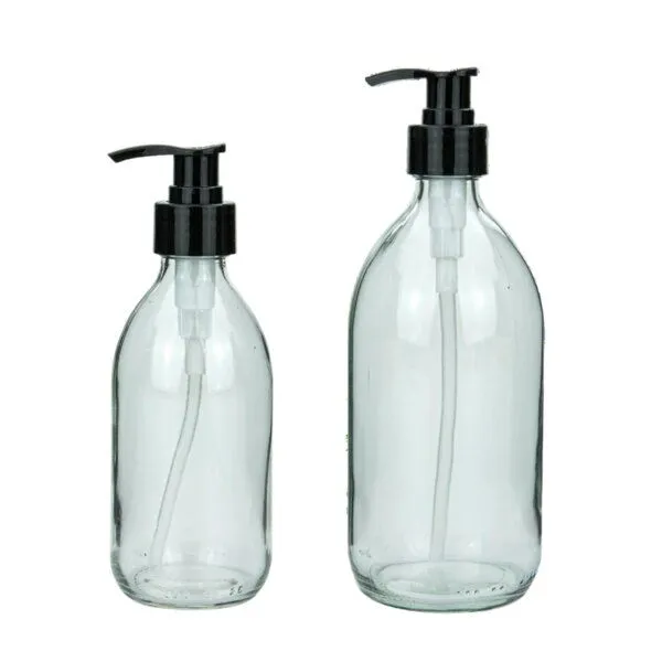 mikken mikken Pumpspender Seifenspender 250 ml / 500 ml / Glas Lotionspender – Produktbild 2 von 4