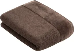 VOSSEN VOSSEN Badetuch Pure, Frottier (1-St), Baumwolle & VEGAN, mit eleganter Veloursbordüre – Produktbild 1 von 1