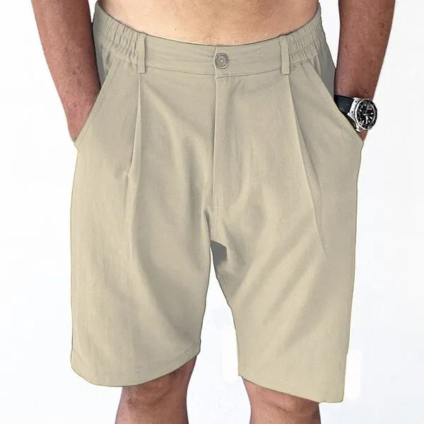 The Driftwood Tales The Driftwood Tales Shorts aus 100 % Baumwolle, Beige, – Produktbild 1 von 4