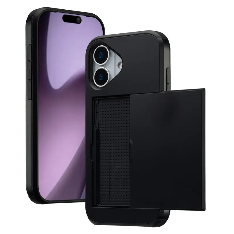 imoshion imoshion Backcover mit Kartenfach für das Apple iPhone 17, Schwarz, – Produktbild 1 von 1