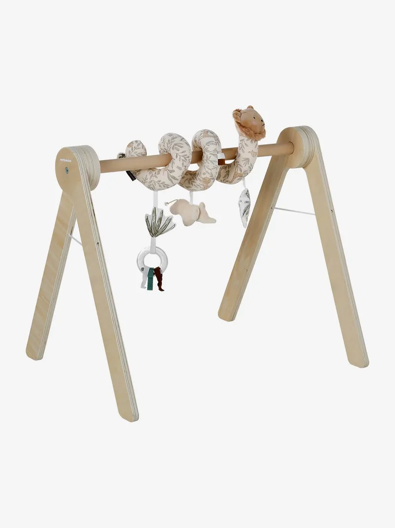 Vertbaudet Vertbaudet Baby Spielbogen Holz FSC®, Braun, – Produktbild 3 von 4