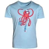 FÄDD FÄDD Kinder T-Shirt Rundhals aus Bio-Baumwolle "Cevelopode Kidz" Blau – Produktbild 1 von 1