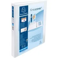 Exacompta Exacompta Präsentationsringbuch mit 4 Ringen, Ring-Ø 30 mm, weiß – Produktbild 1 von 1