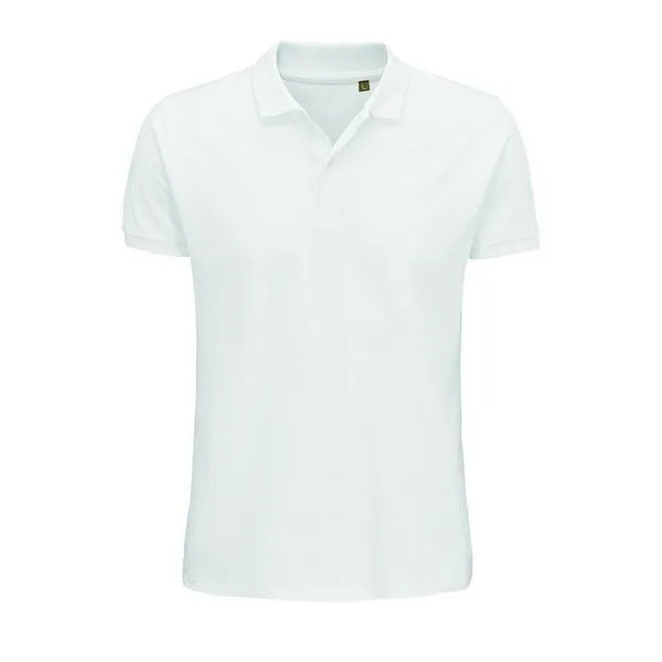 Sol's Sol's Herren Poloshirt Planet Polo Shirt Regular Bio - Baumwolle, White, – Produktbild 1 von 3