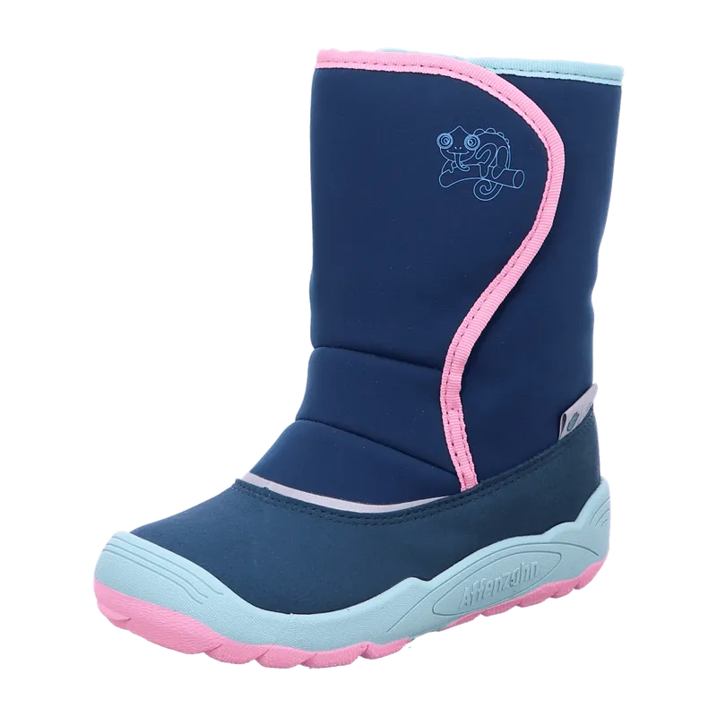 Affenzahn Affenzahn Schneestiefel Vegan Freezy Chamäleon für Kinder, blau, Größe 29 EU, Blau, – Produktbild 1 von 7