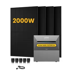 Anker Anker SOLIX Solarbank 3 E2700 Pro, mit 4 x 500 Bifaziale Solarmodule.by Powerness - 5.4kWh / 5 x Smart Plug / Selbstabholung – Produktbild 1 von 1