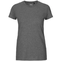 Neutral Neutral® Damen Ladies Fit T-Shirt von Neutral Bio Baumwolle, Dunkelgrau meliert, – Produktbild 1 von 1