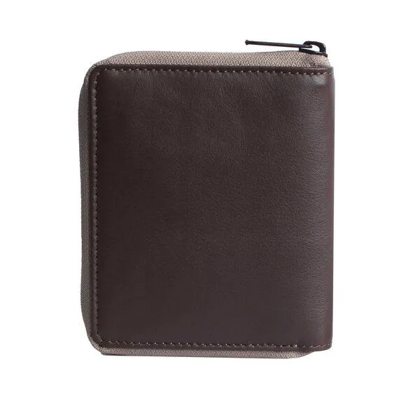 Vargu Vargu Echtleder Geldbörse WENS 1-A mono, Brown, – Produktbild 4 von 4