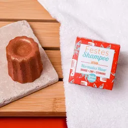 Lamazuna Lamazuna Festes Shampoo Orange & Zimt - für normales Haar - Winter Edition – Produktbild 1 von 1