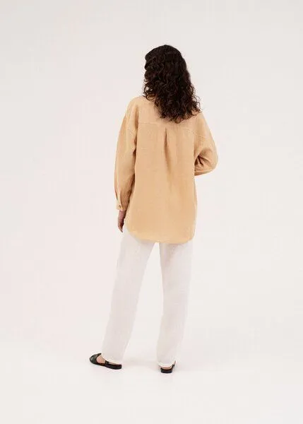 AmourLinen AmourLinen Leinenhose Malmo, Weiß, – Produktbild 2 von 4