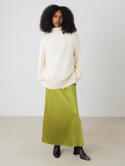 Honest Basics Honest Basics Damen vegan Rollkragenpullover Grob Gestrickt Weiß – Produktbild 1 von 1