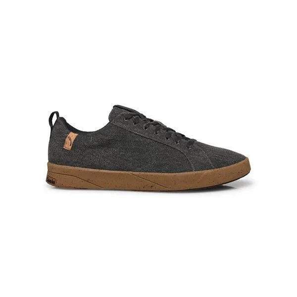 SAOLA SAOLA Cannon Canvas M 2.0 - vegane Sneakers ultra leicht und komfortabel, Dark grey, – Produktbild 1 von 3