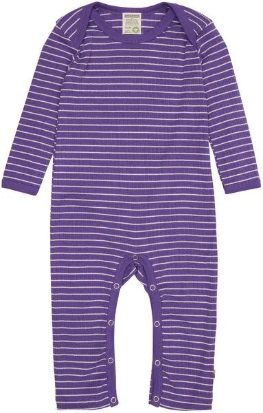 loud + proud loud + proud Baby & Kinder Overall Derby Rib, GOTS-zertifiziert, Violet(lila), – Produktbild 1 von 1