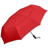 FARE FARE AOC-Oversize Taschenschirm Automatikfunktion ca. 110 cm Durchmesser, Rot, – Produktbild 1 von 1