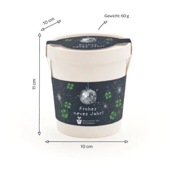Die Stadtgärtner Die Stadtgärtner Frohes neues Jahr - Becher - Silvestergeschenk – Produktbild 4 von 4