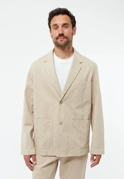 Givn Berlin Givn Berlin Leichte Jacke GBJASPER aus Bio-Baumwolle, Oat beige, – Produktbild 1 von 3