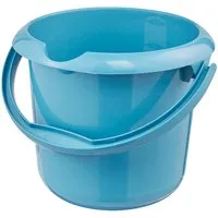 Keeeper keeeper Eimer "Mika Eco Line" mit Ausguss, Skala und Griff, Ø 24 cm, 5 l, blau – Produktbild 1 von 1